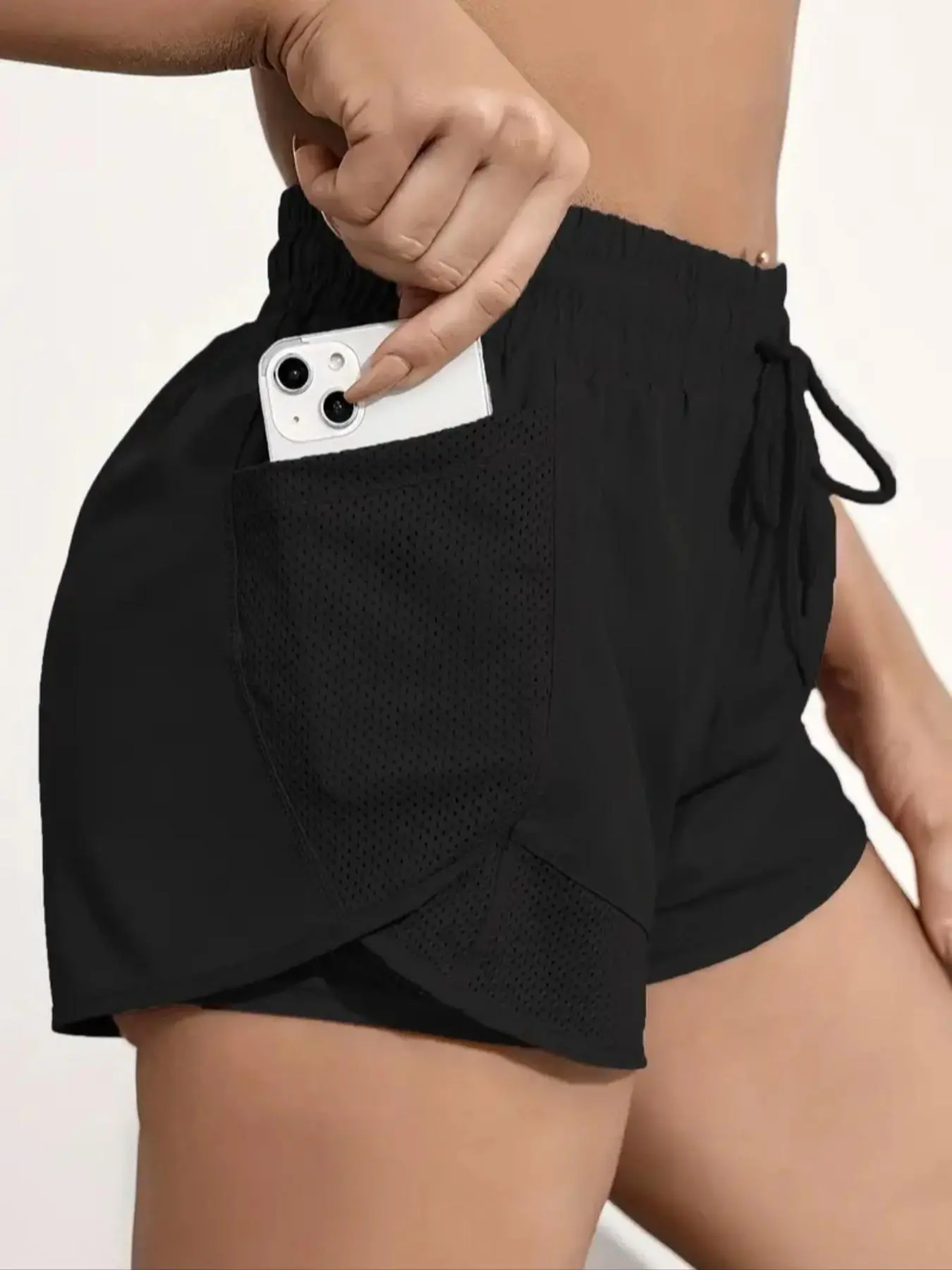 Myserava™ AuraFit 2-in-1 Wrap Sports Shorts