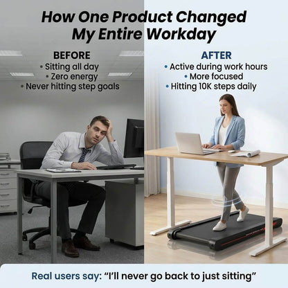 Myserava™ 3-in-1 Under-Desk Walking & Vibration Pad