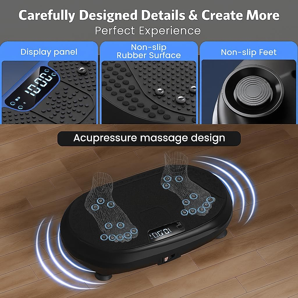 Myserava™ Whole Body Vibration Plate
