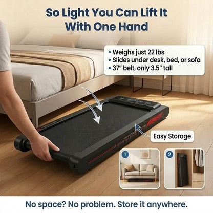 Myserava™ 3-in-1 Under-Desk Walking & Vibration Pad