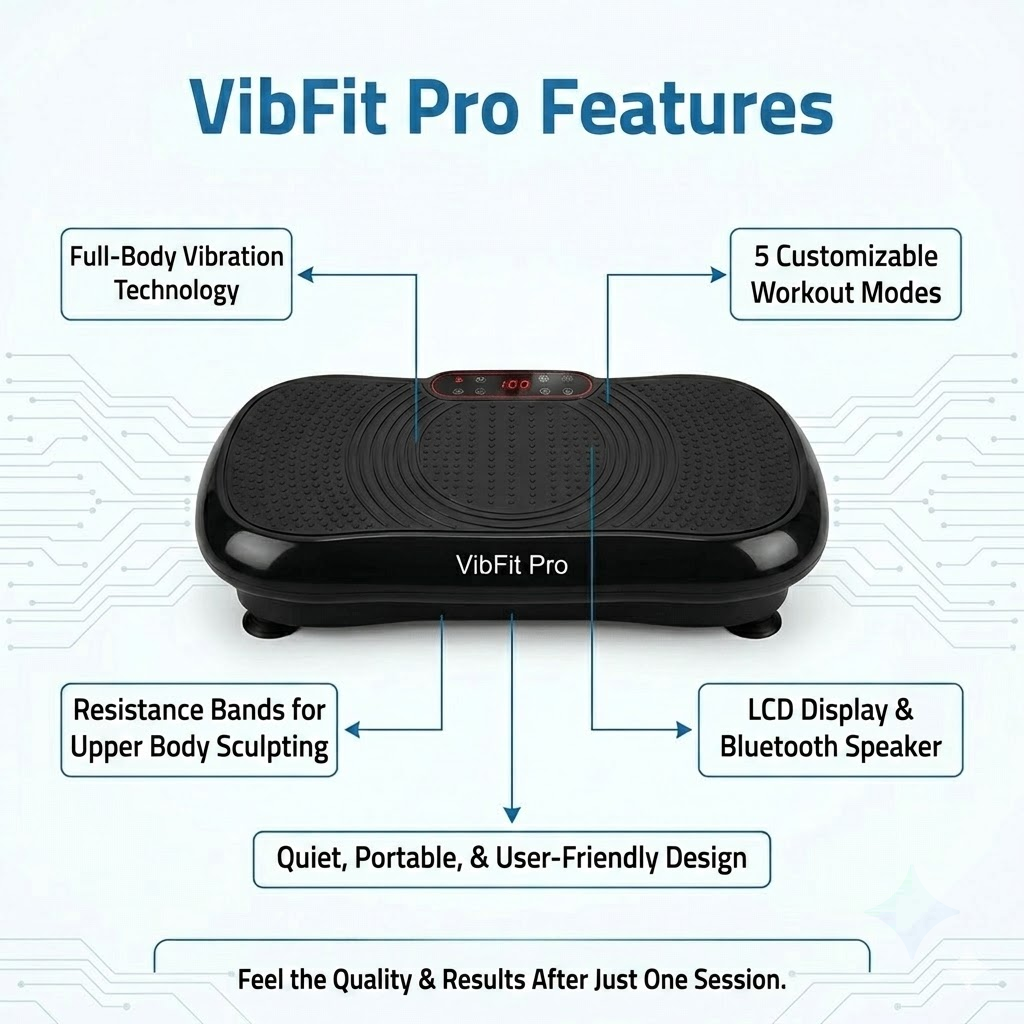 Myserava™ Whole Body Vibration Plate