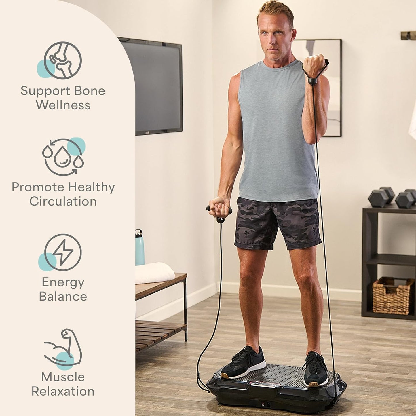 Myserava™ Whole Body Vibration Plate