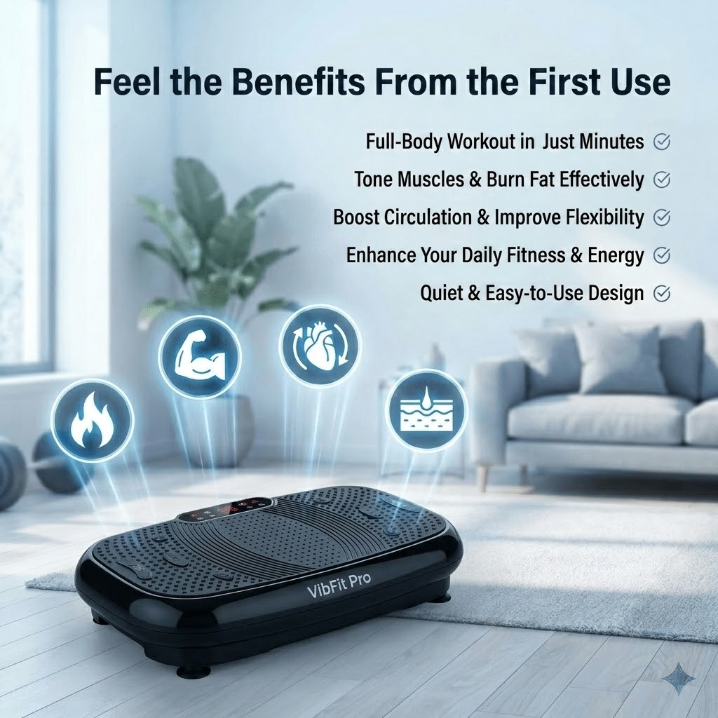 Myserava™ Whole Body Vibration Plate