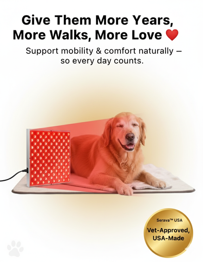 Serava™ USA Pet Red Light Therapy Panel