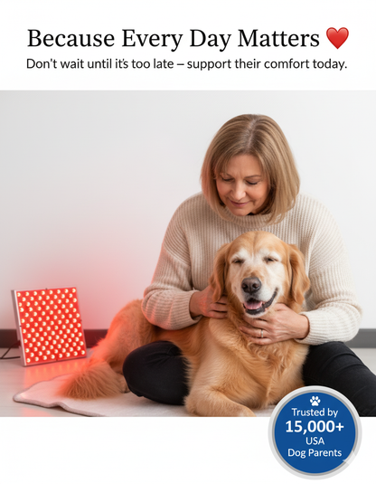 Serava™ USA Pet Red Light Therapy Panel