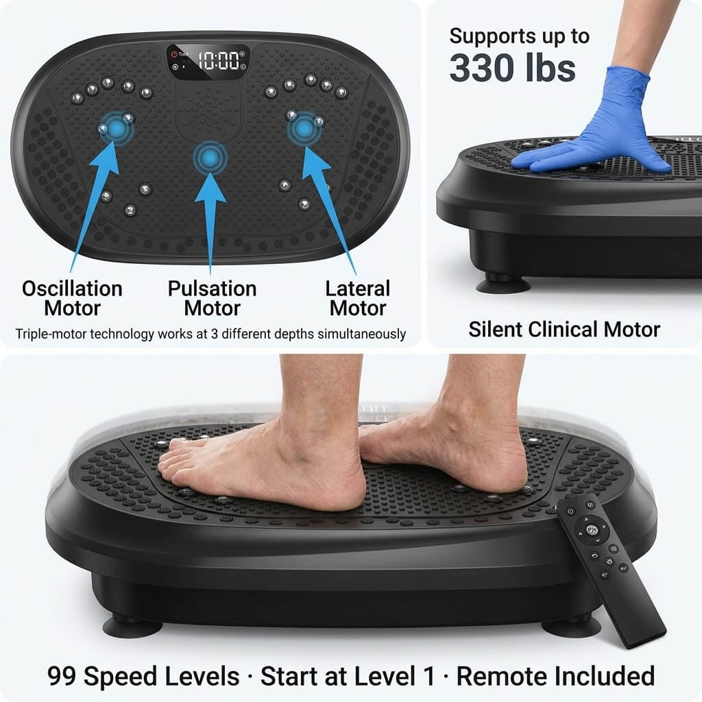 Original Myserava™ Waver Vibration Plate