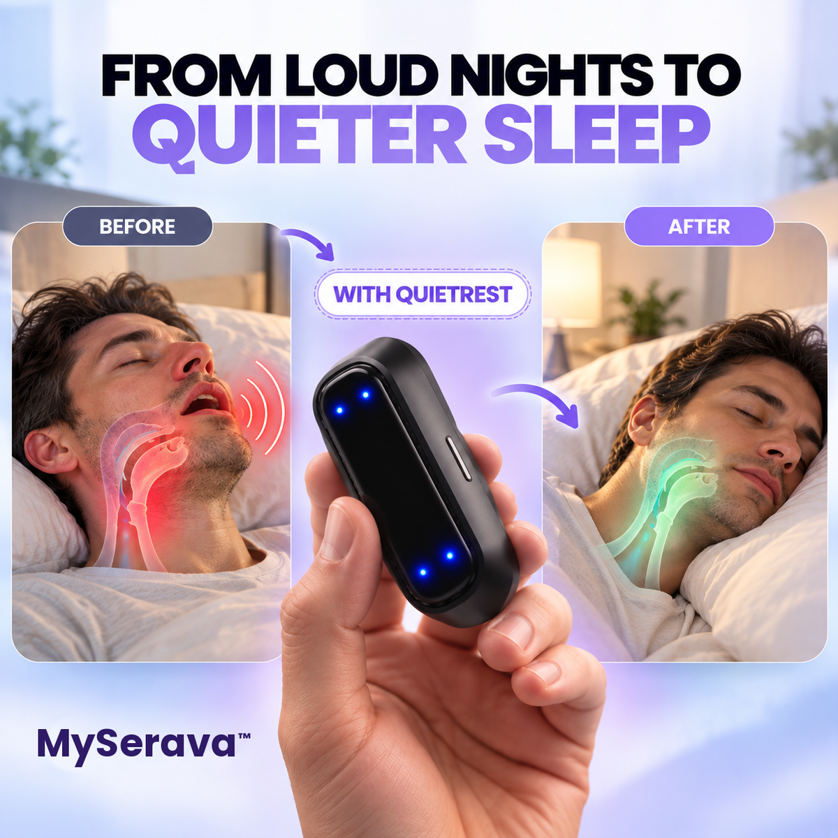 MySerava™ Pro QuietRest